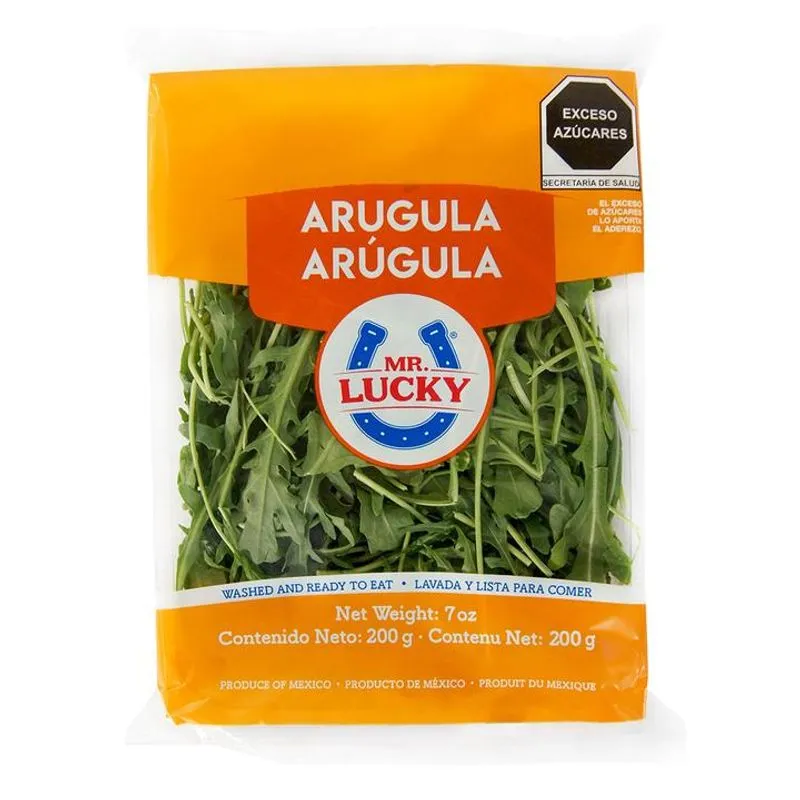 Arúgula Baby Mr. Lucky fresca lavada lista para consumir de Distribuidora Hermanos Rojas Querétaro