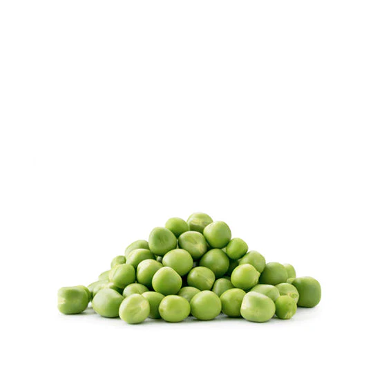Chícharos limpios frescos sin vaina listos para cocinar, producto gourmet de Distribuidora Hermanos Rojas