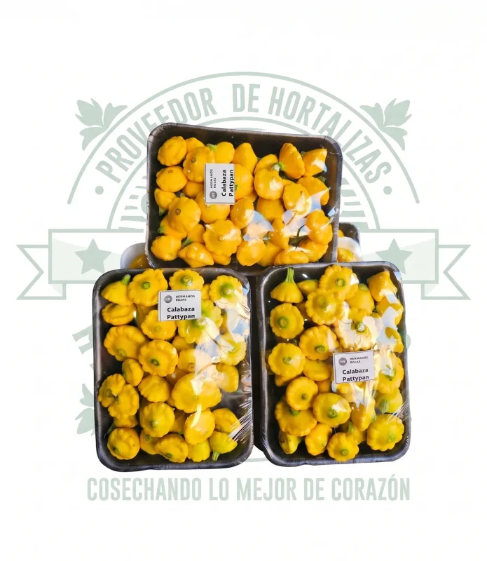 Calabaza estrella amarilla baby gourmet de tamaño pequeño y sabor exquisito