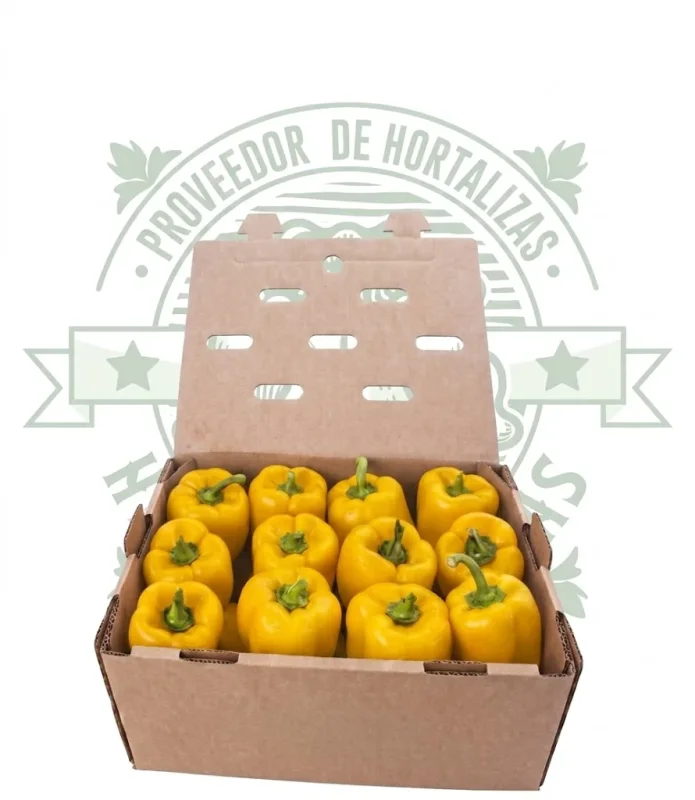 PIMIENTO MORRON AMARILLO CALIDAD (10kg aprox.)
