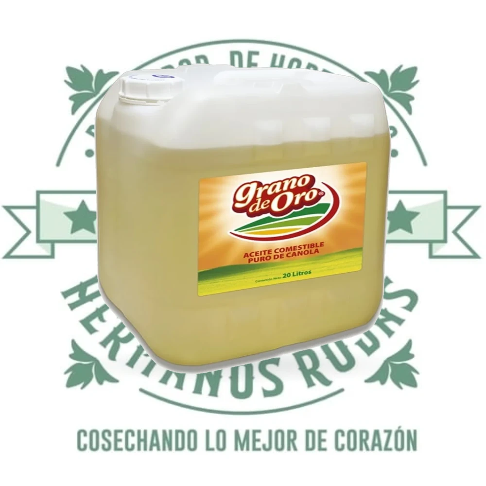 Botella de Aceite Grano de Oro de 1 litro, producto abarrotes premium