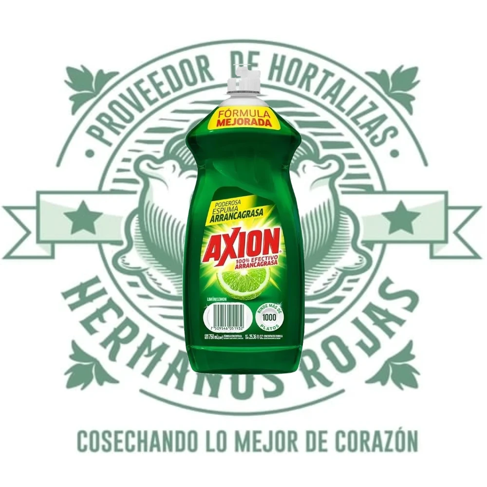 Axion lavatrastes líquido aroma limón 1.1 litros arrancagrasa efectivo
