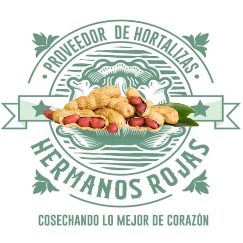 Cacahuate vaina fresco sin pelar en vaina natural, producto premium de Distribuidora Hermanos Rojas Querétaro