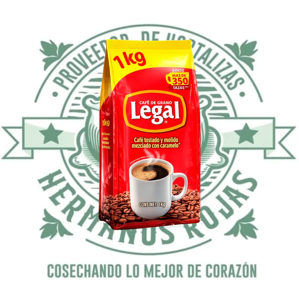 CAFE LEGAL BOLSA 1 KG  en Querétaro - Distribuidora Hermanos Rojas