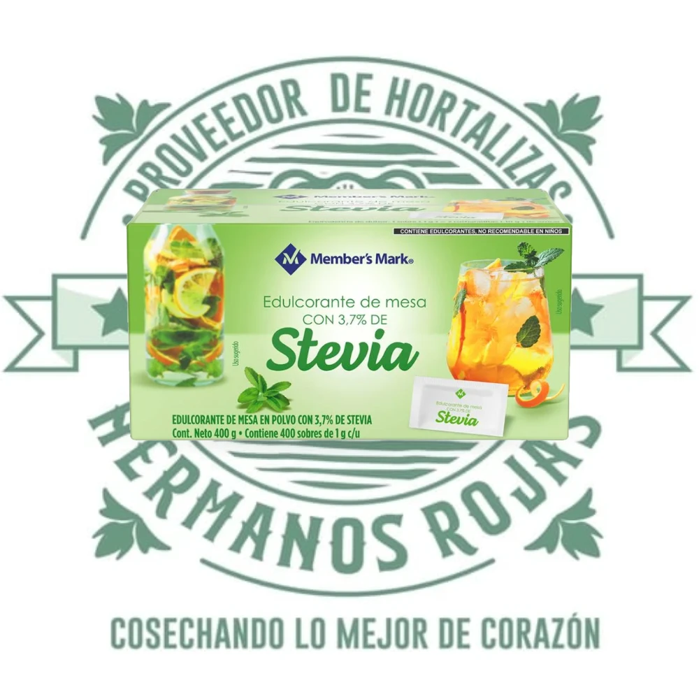 CAJA STEVIA 400 SOBRES