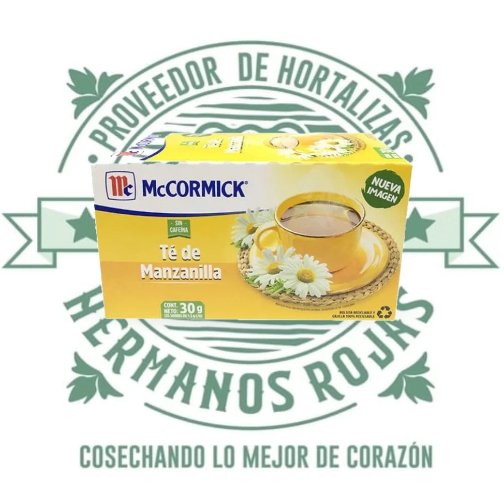 CAJA TE MANZANILLA 