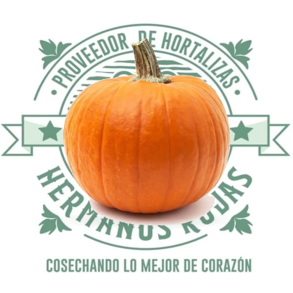 Calabaza de Castilla naranja fresca de alta calidad de Distribuidora Hermanos Rojas