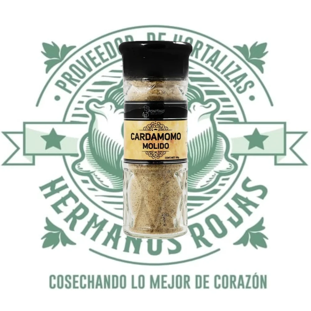 Cardamomo molido premium gourmet, especia aromática de alta calidad para chef profesionales en Querétaro