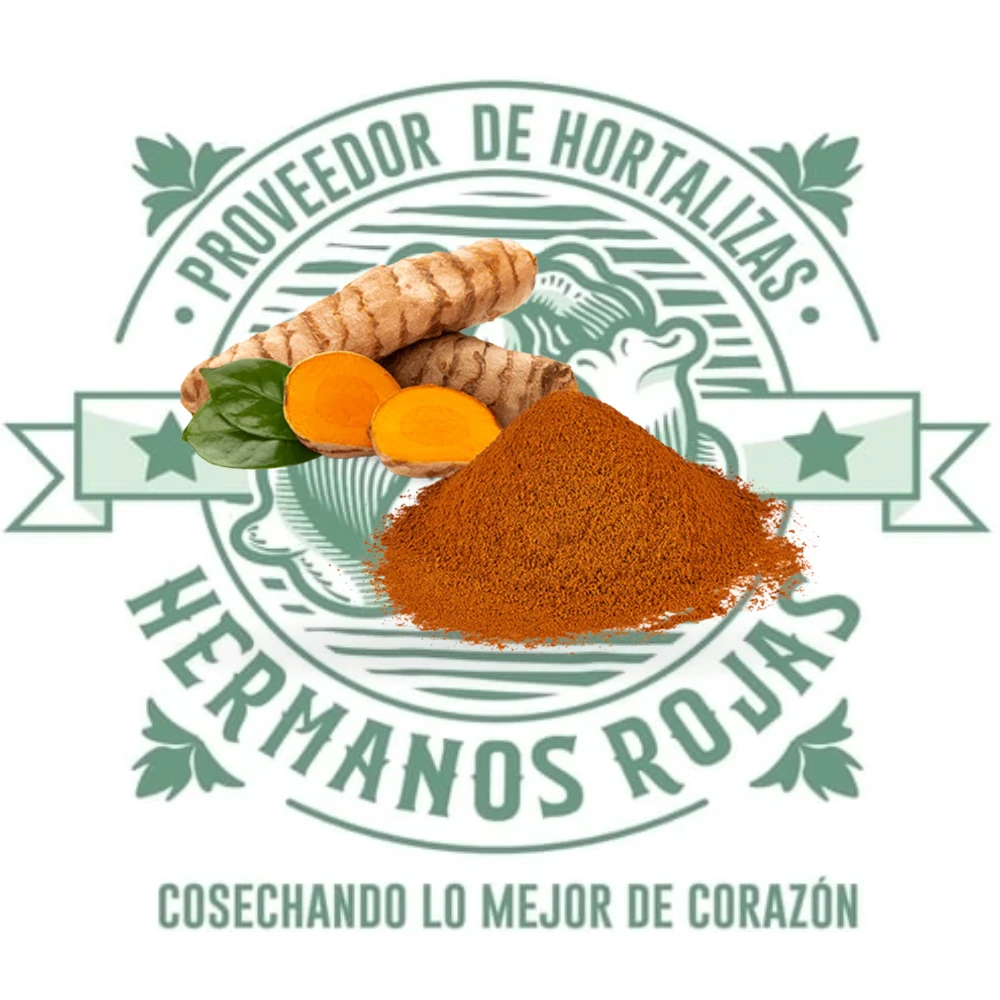 Cúrcuma en polvo amarillo dorado - Distribuidora Hermanos Rojas Querétaro