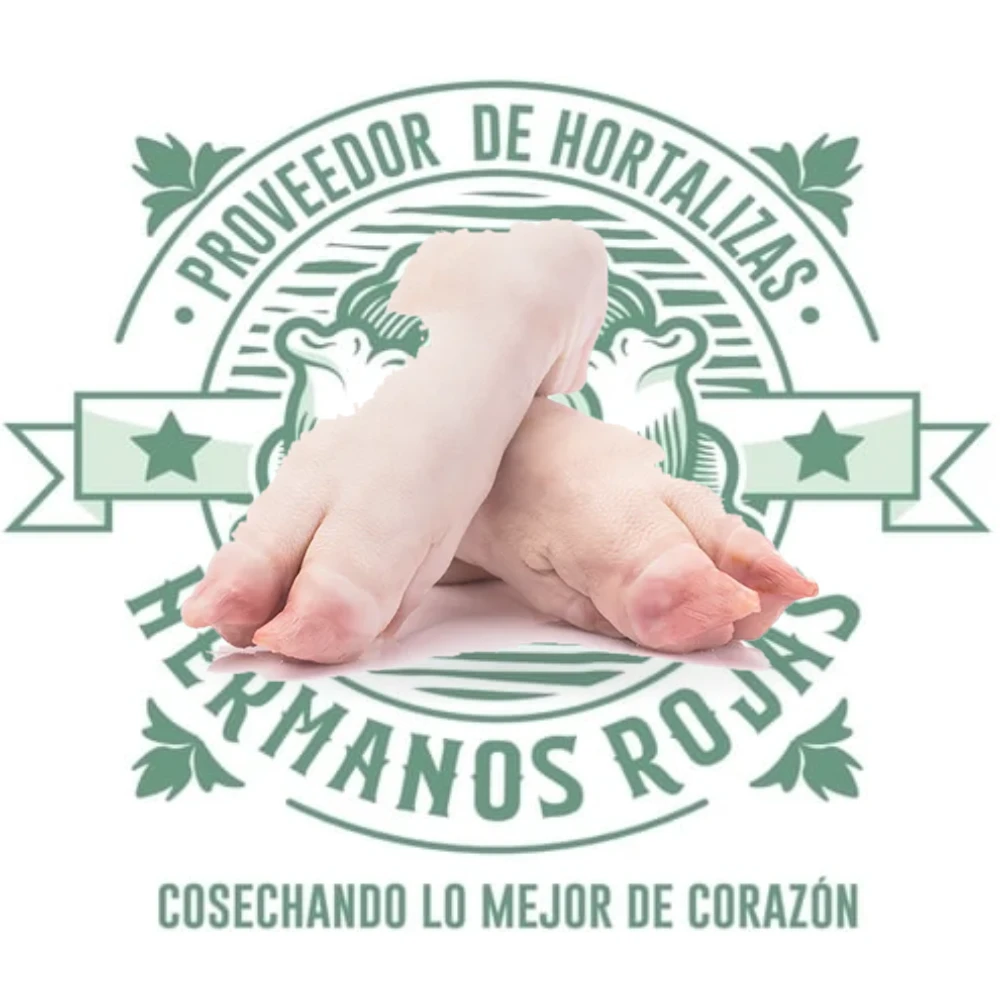 Patas de puerco frescas y limpias de alta calidad para cocina profesional