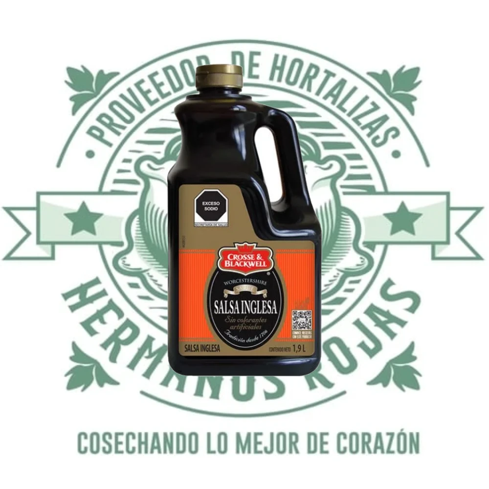 Botella de Salsa Inglesa 1.9 litros Maggi para micheladas y sazonador