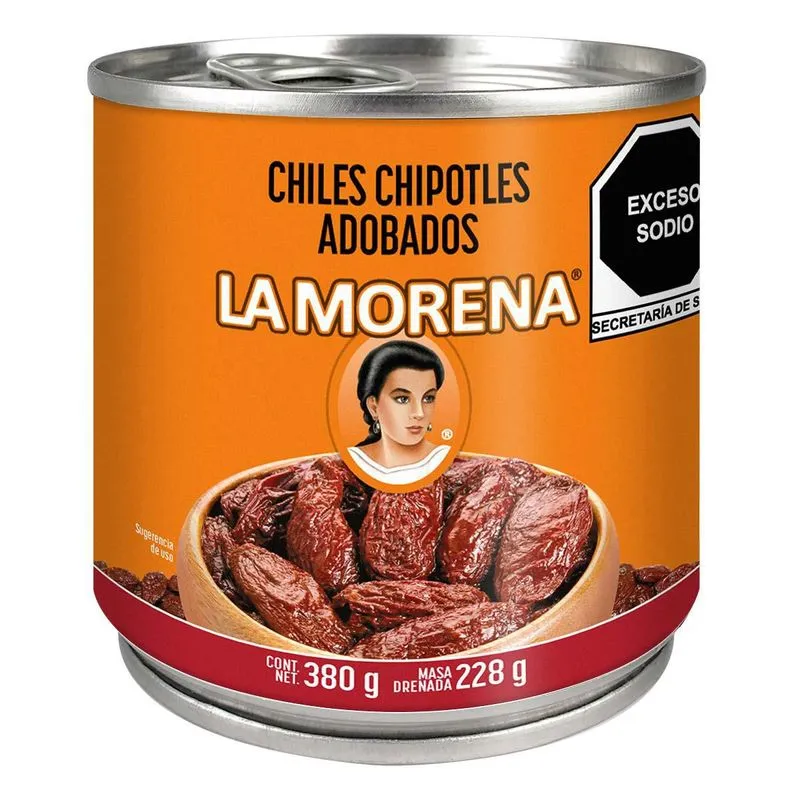 CHIPOTLE LA MORENA 380 grs en Querétaro - Distribuidora Hermanos Rojas