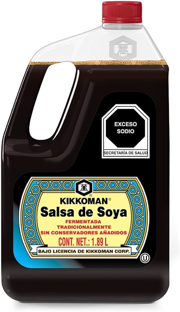 SALSA SOYA KIKKOMAN 1.89 LT en Querétaro - Distribuidora Hermanos Rojas
