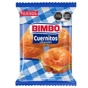CUERNOS REBANADOS BIMBO  en Querétaro - Distribuidora Hermanos Rojas