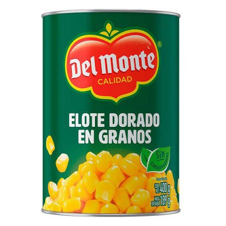 ELOTE DORADO EN GRANOS DEL MONTE 400g