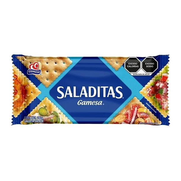 GALLETA SALADITAS GAMESA en Querétaro - Distribuidora Hermanos Rojas