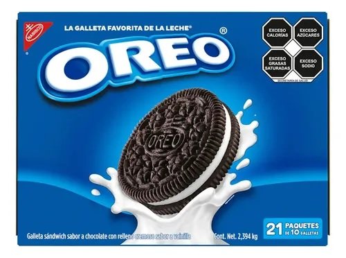 GALLETA OREO 21 PAQUETES