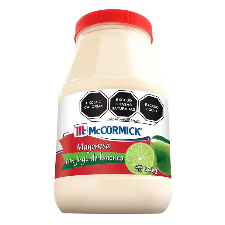 MAYONESA MCCORMICK 3.4 KG  en Querétaro - Distribuidora Hermanos Rojas