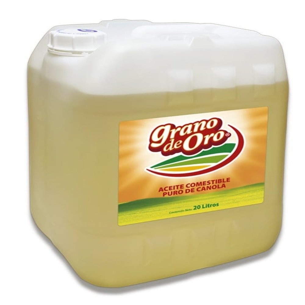 Botella de Aceite Grano de Oro de 1 litro, producto abarrotes premium