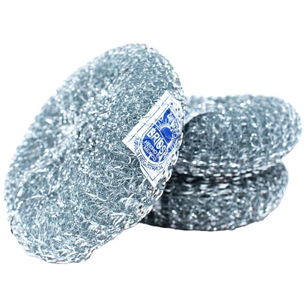 Fibra Briosa Jumbo metal para limpieza profesional, producto de calidad para restaurantes en Querétaro